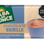 Chocolate de mesa con azúcar sabor vainilla