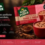 Chocolate de mesa con azúcar sabor clavos y canela